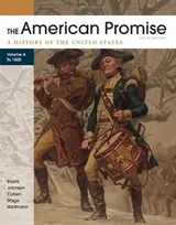 Cover of The American Promise, Volume A : A History of the United States