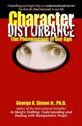 Cover of Character Disturbance