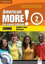 Cover of American More! Six-Level Edition Level 2 Combo with Audio CD/CD-ROM