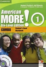 Cover of American More! Six-Level Edition Level 1 Combo with Audio CD/CD-ROM
