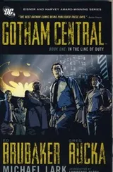 Cover of In the Line of Duty. Greg Rucka & Ed Brubaker, Writers