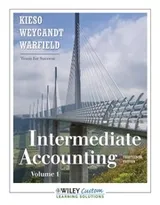Cover of Intermediate Accounting, 13th edition Volume 1