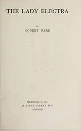 Cover of The lady Electra