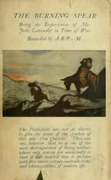 Cover of The Burning Spear
