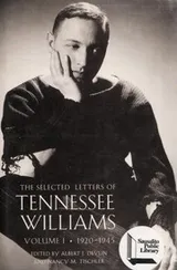 Cover of The Selected Letters of Tennessee Williams. 1920-1945
