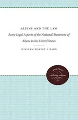 Cover of Aliens and the law