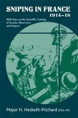 Cover of Sniping in France, 1914-18