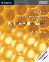 Cover of Cambridge International AS & A Level Further Mathematics Coursebook