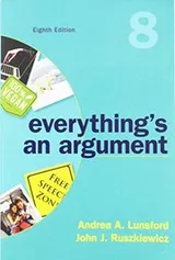 Cover of Everything's an Argument