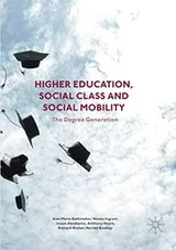 Cover of Higher Education, Social Class and Social Mobility