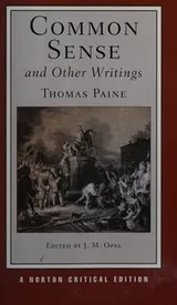 Cover of Common sense and other writings