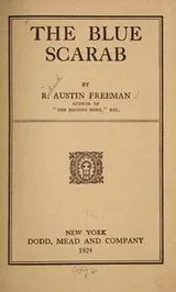 Cover of The blue scarab