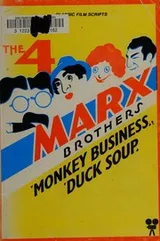 Cover of The Four Marx Brothers in Monkey business and Duck soup. --
