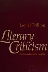 Cover of Literary criticism ; an introductory reader