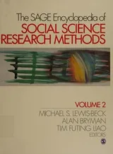 Cover of The Sage encyclopedia of social science research methods