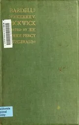 Cover of Bardell v. Pickwick