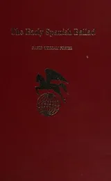 Cover of The early Spanish ballad