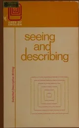 Cover of Seeing and describing