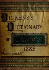 Cover of Dickens' Dictionary of London