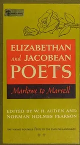 Cover of Elizabethan and Jacobean poets