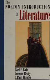 Cover of The Norton introduction to literature--fifth edition