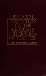 Cover of Research perspectives on the graduate preparation of teachers