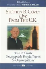 Cover of Stephen Covey Live From the U.K