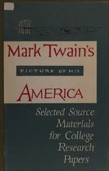 Cover of Mark Twain's picture of his America