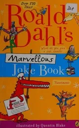 Cover of Roald Dahl's Marvellous Joke Book