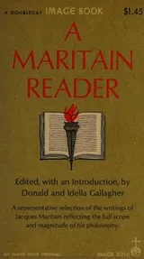 Cover of A Maritain reader
