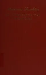 Cover of Benjamin Franklin's autobiographical writings