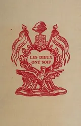 Cover of Les dieux ont soif