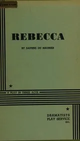 Cover of Rebecca, A Play