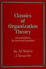 Cover of Classics of organization theory