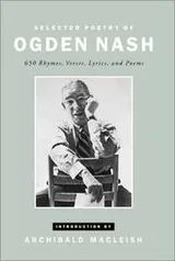 Cover of Selected poetry of Ogden Nash