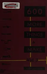 Cover of 600 things to make for the farm and home