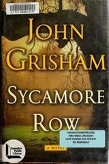 Cover of Sycamore Row