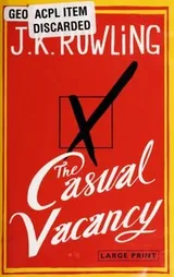 Cover of The Casual Vacancy