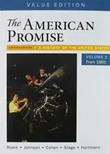 Cover of The American Promise, Value Edition, Volume 2 7e & Reading the American Past : Volume II