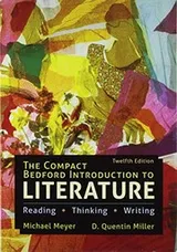 Cover of The Compact Bedford Introduction to Literature 12e & LaunchPad Solo for Literature