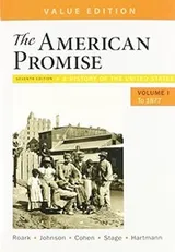 Cover of The American Promise, Value Edition, Volume 1 & LaunchPad
