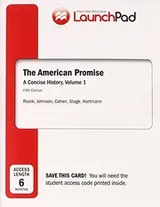 Cover of LaunchPad for The American Promise