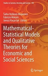 Cover of Mathematical-Statistical Models and Qualitative Theories for Economic and Social Sciences
