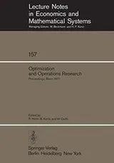 Cover of Optimization and Operations Research