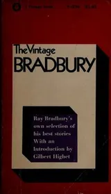 Cover of The vintage Bradbury