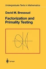 Cover of Factorization and Primality Testing