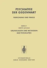 Cover of Grundlagen und Methoden der Psychiatrie