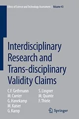 Cover of Interdisciplinary Research and Trans-disciplinary Validity Claims