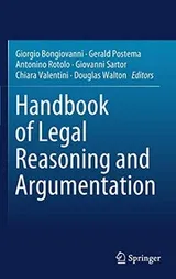 Cover of Handbook of Legal Reasoning and Argumentation