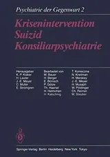 Cover of Krisenintervention Suizid Konsiliarpsychiatrie